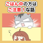 ごはん中の方はご注意！な話